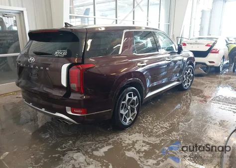 2021 Hyundai Palisade Calligraphy z USA, uszkodzony, nr VIN KM8R74HE5MU282625